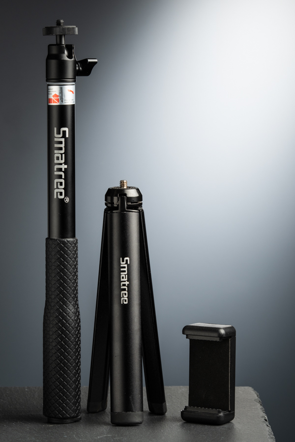 Smatree Q3S Perche extensible avec trépied
