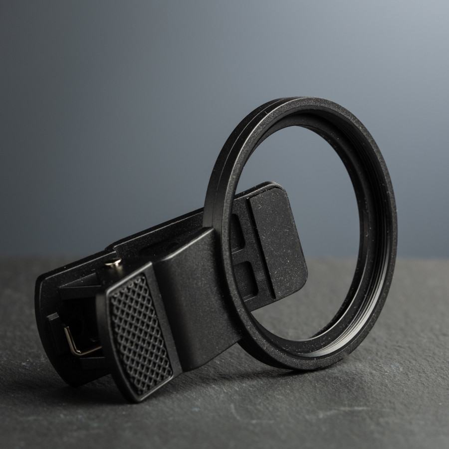 Clip porte filtre 52mm pour smartphone