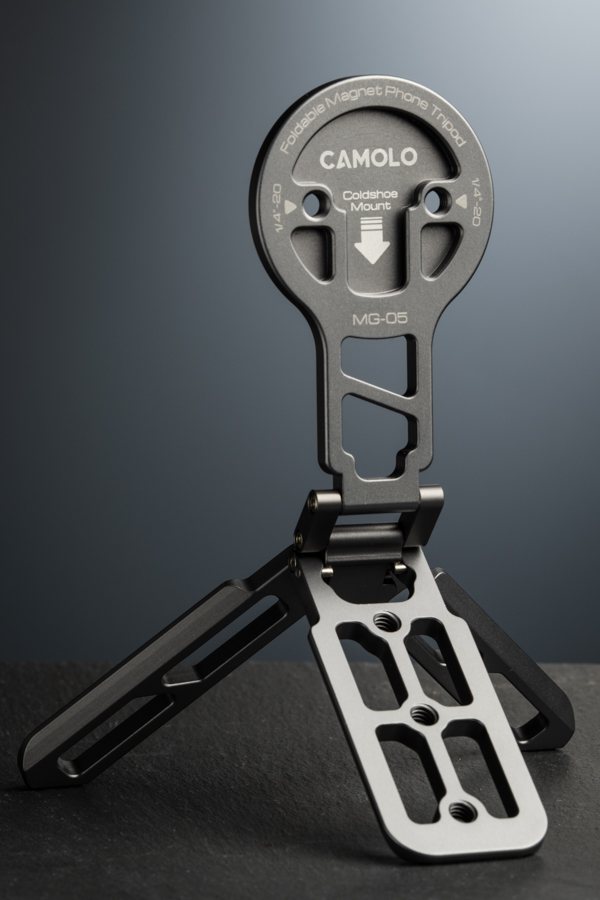 CAMOLO Trépied magnétique pliable pour téléphone portable