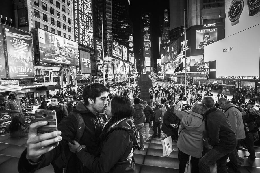 Street Photography New York Times square