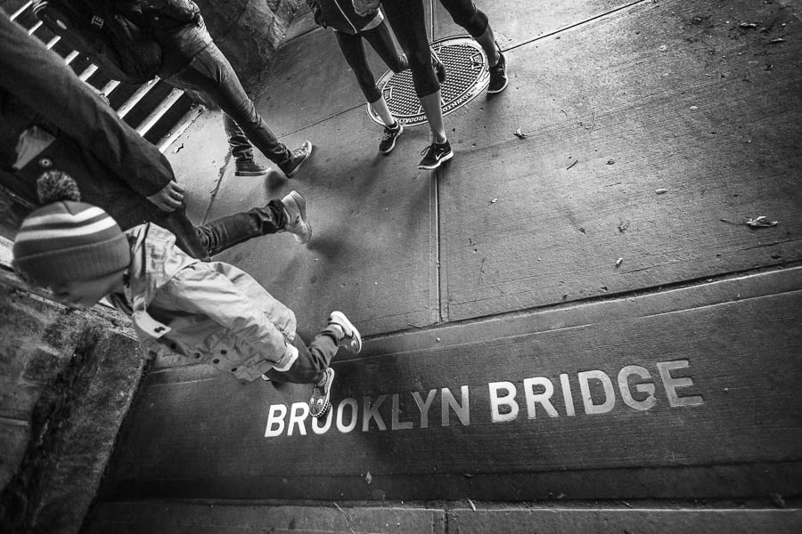 Street Photography Brooklyn Bridge New York